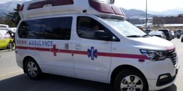 Ilustrasi ambulans di Korea Selatan. (foto/net)