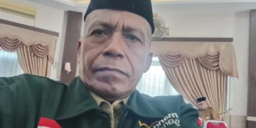 Kades Secanggang T Syaiful Anhar Terkejut Ketua LPMD Gadaikan Aset Milik Pemdes.. (Foto/Dokumentasi).